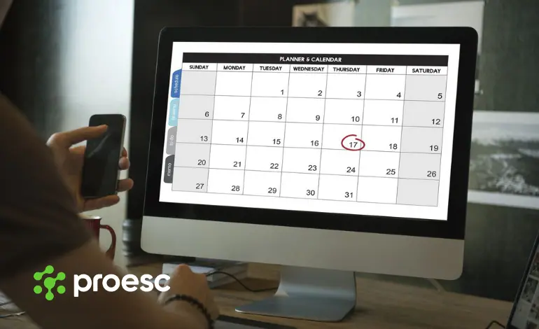 Como fazer um calendário escolar